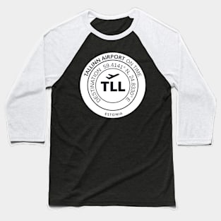 Airport TLL Tallinn Baseball T-Shirt